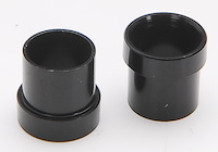 Tube Sleeves, Black Anodized Aluminum [-6 AN]