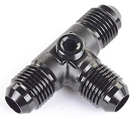 Fuel Pressure T-Fitting -6AN Tee with 1/8" NPT Tap