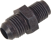 Black -6AN to 1/2"-20 Fitting