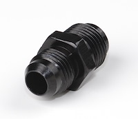 Black -6AN to 5/8"-18 Fitting