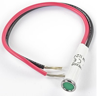 5/16" LED Indicator Green