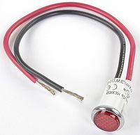 1/2" LED Indicator Red