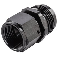 AN Female Swivel to Male Expander Fitting [-12 AN Female to -16 AN Male, Black Hard Anodized]