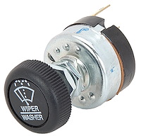 Universal Windshield Wiper/Washer Switch for Dual Motor Wiper Systems