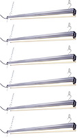 55W LED Linkable Shop Light Set