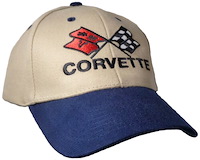 H120 "Corvette" w/Crossed Flags Hat