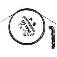 Parachute Release Cable Kit [w/ Black Billet Grips]