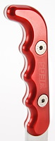Billet Hand Grips Red