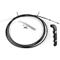 Parachute Release Cable and Handle w/ Billet Grips