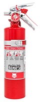 Dry Chemical Fire Extinguisher 2.5 lb Red Bottle