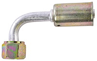 Air Conditioning Hose End [-6 AN 90 Degree Beadlock]