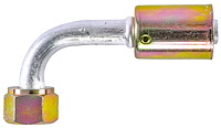 Air Conditioning Hose End [-8 AN 90 Degree Beadlock]