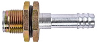 Air Conditioning Hose End [-10 AN Straight Barbed Bulkhead]