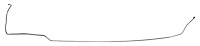 Intermediate Brake Line for Select 1968 GM Models Chevelle SS, Cutlass, 442, Skylark, GS, GTO, Lemans w/Convertible [Steel]