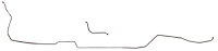 Intermediate Brake Line for Select 1970 GM Models Chevelle, Malibu, SS, Cutlass, 442, Skylark, GS w/Hardtop/Disc Brake [Steel]