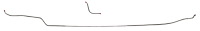 Intermediate Brake Line for Select 1970 GM Models Chevelle, Malibu, SS, Cutlass, 442, Skylark, GS w/Conv./Disc Brake [Steel]