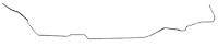Main Front-to-Rear Fuel Line for 1964-1967 Chevrolet Chevelle Hardtop [5/16 in. O.D., Stainless Steel]