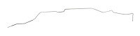 Main Front-to-Rear Fuel Line for 1964-1967 Chevrolet Chevelle, Malibu Convertible, El Camino [5/16 in. O.D., Stainless]