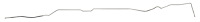 Fuel Return Line for 1967 Chevrolet Chevelle, Malibu, SS, Oldsmobile Cutlass 442 Hardtop [1/4 in. O.D., Steel]