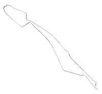 Main Front-to-Rear Fuel Line for 1969 Chevrolet Chevelle, Malibu Hardtop [5/16 in. O.D., Steel]