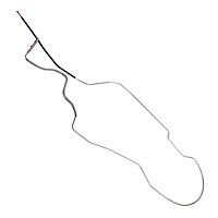 Main Front-to-Rear Fuel Line for 1969 Chevrolet Chevelle, Malibu Hardtop [3/8 in. O.D., Stainless Steel]
