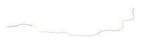Main Front-to-Rear Fuel Line for 1970-1972 Chevrolet Chevelle, Malibu Hardtop [5/16 in. O.D., Steel]