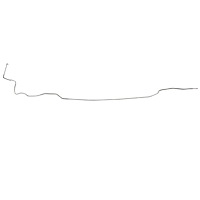 Main Front-to-Rear Fuel Line for 1970-1972 Chevrolet Chevelle, Malibu Convertible [5/16 in. O.D., Steel]