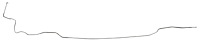 Fuel Return Line for 1970-1972 Chevrolet Chevelle, Malibu, SS Convertible [1/4 in. O.D., Stainless Steel]