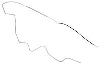 Fuel Return Line for 1970-1972 Chevrolet El Camino [1/4 in. O.D., Steel]