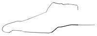 Fuel Vapor Return Line for 1970 Chevy Chevelle, Malibu, SS, Hardtop [5/16 in. O.D., Steel]