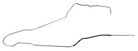 Fuel Vapor Return Line for 1970 Chevy Chevelle, Malibu, SS, Convertible [5/16 in. O.D., Steel]