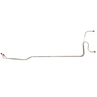 Transmission Oil Cooler Lines for 1966-1967 Chevrolet Chevelle, El Camino, Malibu w/Powerglide Transmission [Stainless Steel]