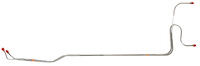 Transmission Oil Cooler Lines for 1966-1967 Chevrolet Chevelle, El Camino, Malibu w/TH400 Trans. [Stainless Steel]