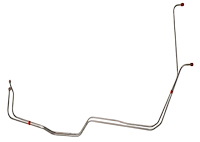 Transmission Oil Cooler Lines for 1968-1972 Chevrolet Chevelle, El Camino, Malibu w/Powerglide Transmission [Stainless Steel]