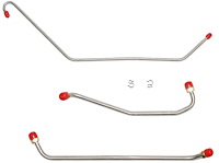 Fuel Line Kit, Fuel Pump to Carburetor for Select 1969 Chevrolet Models with 396/427 Engines 325-350 HP [Stainless Steel]
