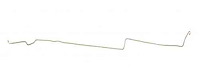 Intermediate Brake Line for 1970 Chevy Camaro, Pontiac Firebird with Power Disc Brakes [1-PC, Stainless Steel]
