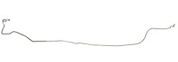 Intermediate Brake Line for 1978-1981 Chevy Camaro, Pontiac Firebird with Power Disc Brakes [1-PC, Stainless Steel]