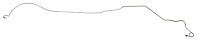 Intermediate Brake Line for 1984-1985 Chevy Camaro, Pontiac Firebird with 5.0L 8-Cylinder Engine [1-PC, Steel]
