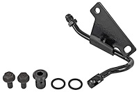 GM Type II Power Steering Pump Hardline – Low-Mount, Black Finish