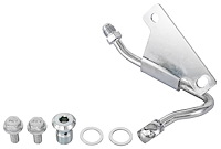 GM Type II Power Steering Pump Hardline – Low-Mount, Chrome Finish