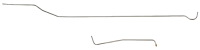 Main Front-to-Rear Fuel Line for 1971-1972 Chevy C10/C20, GMC C1500/C2500 2WD Trucks with 6-Cyl. Eng. [Stainless Steel]