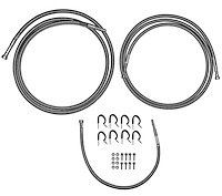 Quick-Fix Fuel Line Kit for 2001-2010 GM 2500HD, 3500, 3500HD Extended Cab Trucks w/Duramax Diesel Engine [Braided Stainless]