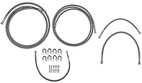 Quick-Fix Fuel Line Master Kit for 2001-2010 GM 2500HD, 3500, 3500HD Extended Cab Trucks w/Duramax Diesel [Braided Stainless]
