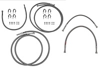 Quick-Fix Fuel Line Master Kit for 2004-2010 GM 2500HD, 3500, 3500HD Regular Cab Trucks w/Duramax Diesel [Braided Stainless]