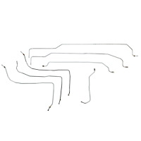 Complete Fuel Line Kit for 2001-2003 GM 2500HD/3500HD Regular Cab (Gas) Trucks with Long Bed [Stainless Steel]
