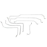 Complete Fuel Line Kit for 2001-2005 Chevy S-10 Extended Cab Truck with Short Bed [Stainless Steel]