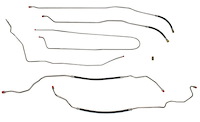 Complete Fuel Line Kit for 1998-2004 Chevy S-10 ZR2 4WD [Stainless Steel]