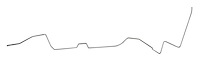 Fuel Return Line for Select 1968 GM Models w/Hardtop [1/4 in. O.D., Stainless Steel]