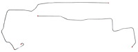 Fuel Vapor Return Line Kit for 1971-1972 Buick Skylark, GS w/Convertible [5/16 in. O.D., Stainless Steel]