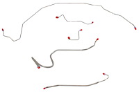 Front Brake Line Set for Select 1970 GM Models [5-PC, Stainless Steel]